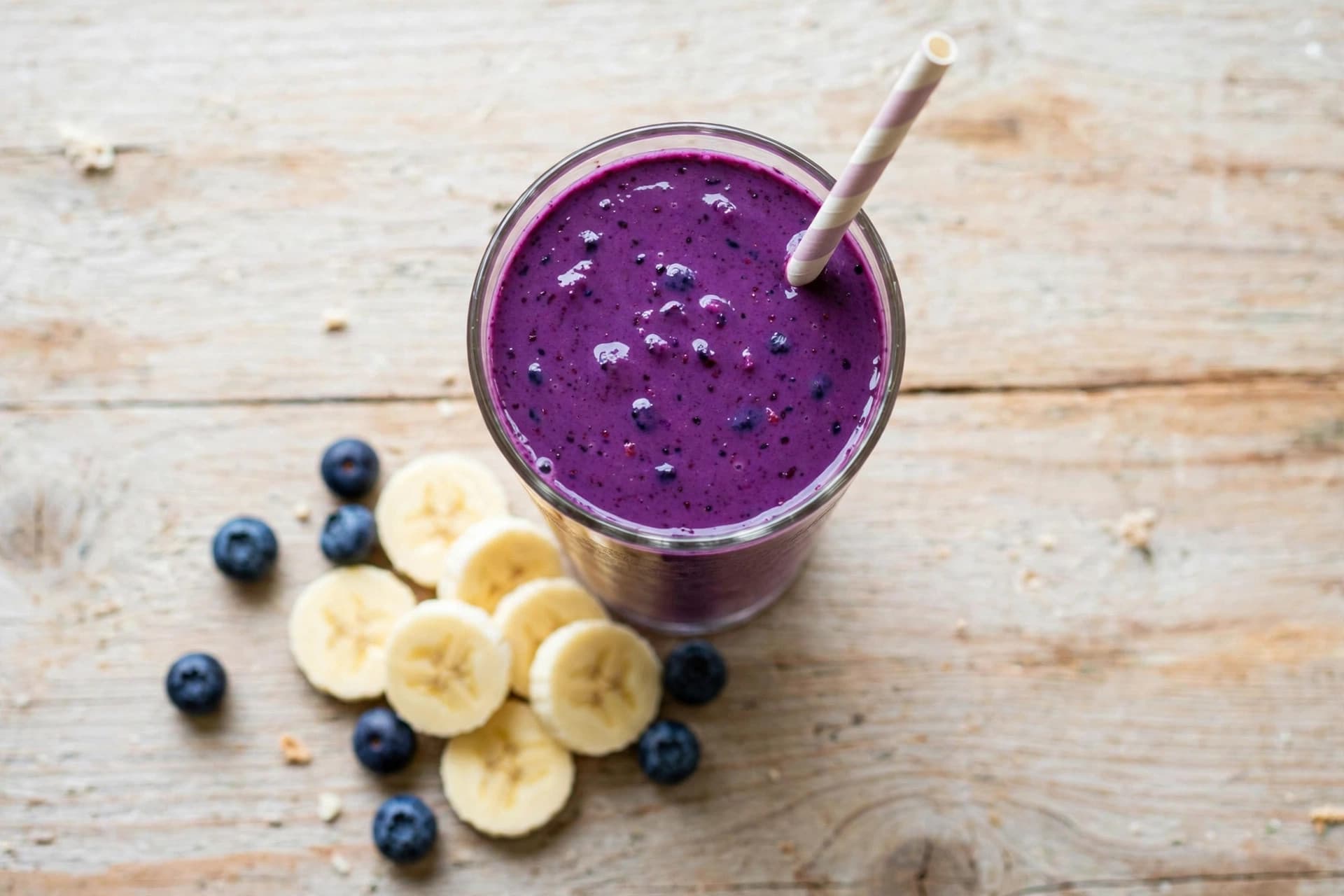 Wild Blueberry Morning Smoothie